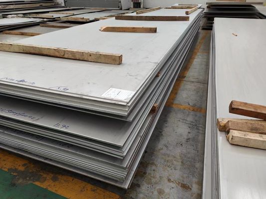 SUS304 Paslanmaz Çelik Yassı Levha 2B Yüzey 4'×8' Sıcak Haddelenmiş