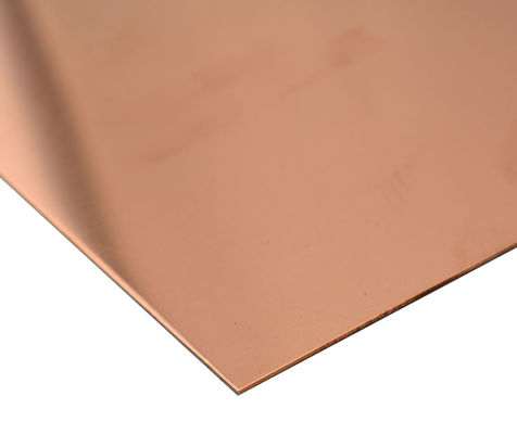 Endüstriyel Dekoratif Yapı İçin 1.2mm 0.8 Mm Bakır Levha