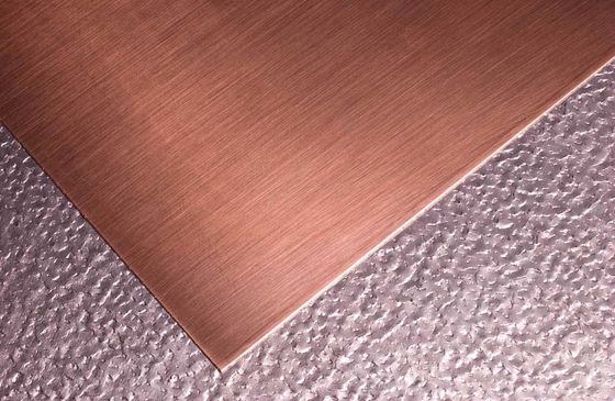 Cilalı Değirmen Yüzeyli C26800 C67400 Bakır Metal Plakalar
