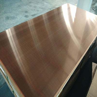 Tek taraflı yapışkanlık için yüksek esneklik bakır metal plakaları Genişlik aralığı 5mm-600mm