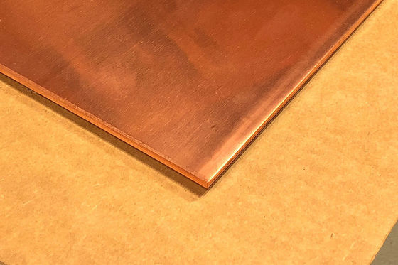 İletken Termal Cihazlar İçin SGS Sertifikası Şim Bakır Metal Plakalar C26800 C67400
