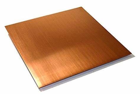 Ayna Bakır Levha Sac Metal 1m 2m 3m 6m Talaşlı İmalat Sanayi ASTM B36 ASTM B194