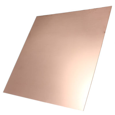 Değirmen Kum Püskürtme Yüzeyli H65 4x8 Bakır Levha 0.5mm Kalınlık