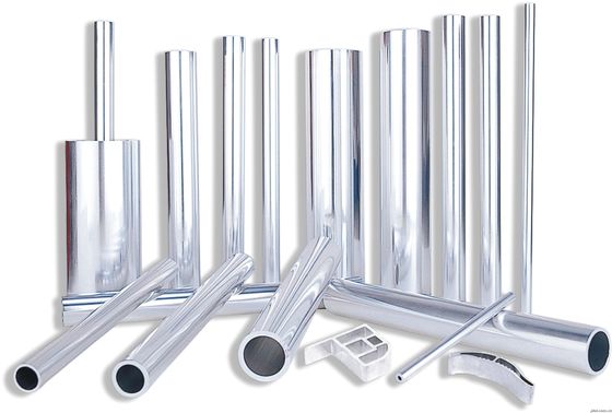 Mill Finish Alüminyum Boru Boru 6060 6061 6063 Alaşımlı Malzeme Deniz Sınıfı