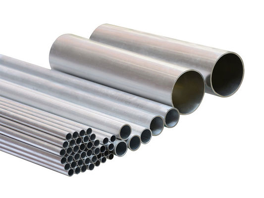 Yuvarlak Alaşımlı Dişli Alüminyum Boru Boru 0.6mm Kalınlık SGS ISO Sertifikası