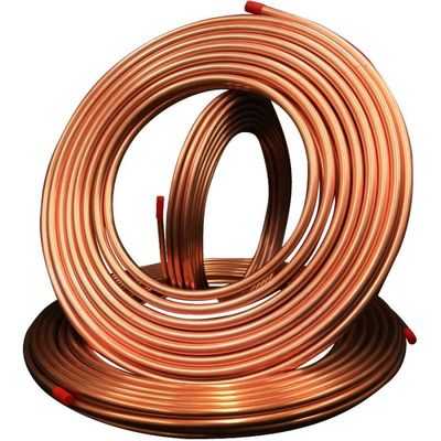 Soğutma AC Bakır Boru Boru 4 İnç SGS ISO Sertifikası