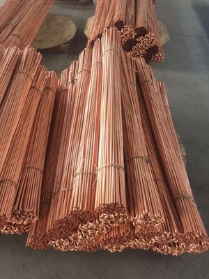 Su Gazı Tıbbi İçin 1/4 İnç Bakır Boru Boru ASTM B88 Standardı