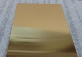 Endüstriyel İnşaat İçin% 99,9 Saflıkta Pirinç Sac Levha C2720 3mm Kalınlık