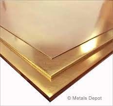 Değirmen Cilalı Pirinç Stok Plakası C21000 C23000 C33200 Malzeme
